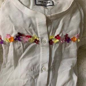 Paul & Joe floral top